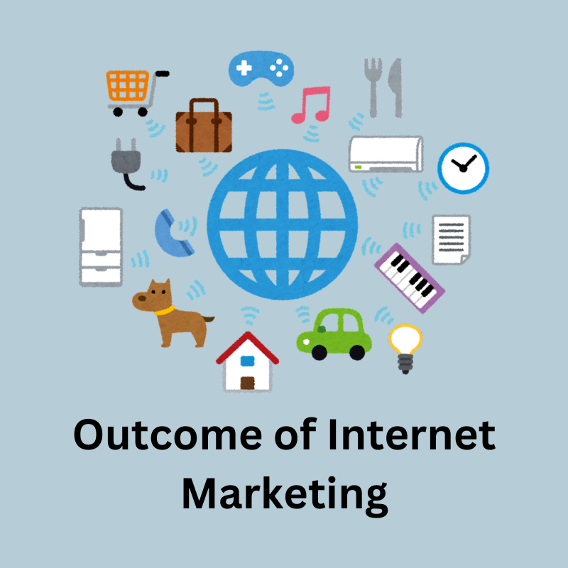 outcome of internet marketing